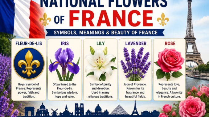 What are the National Flowers of France What are the National Flowers of France