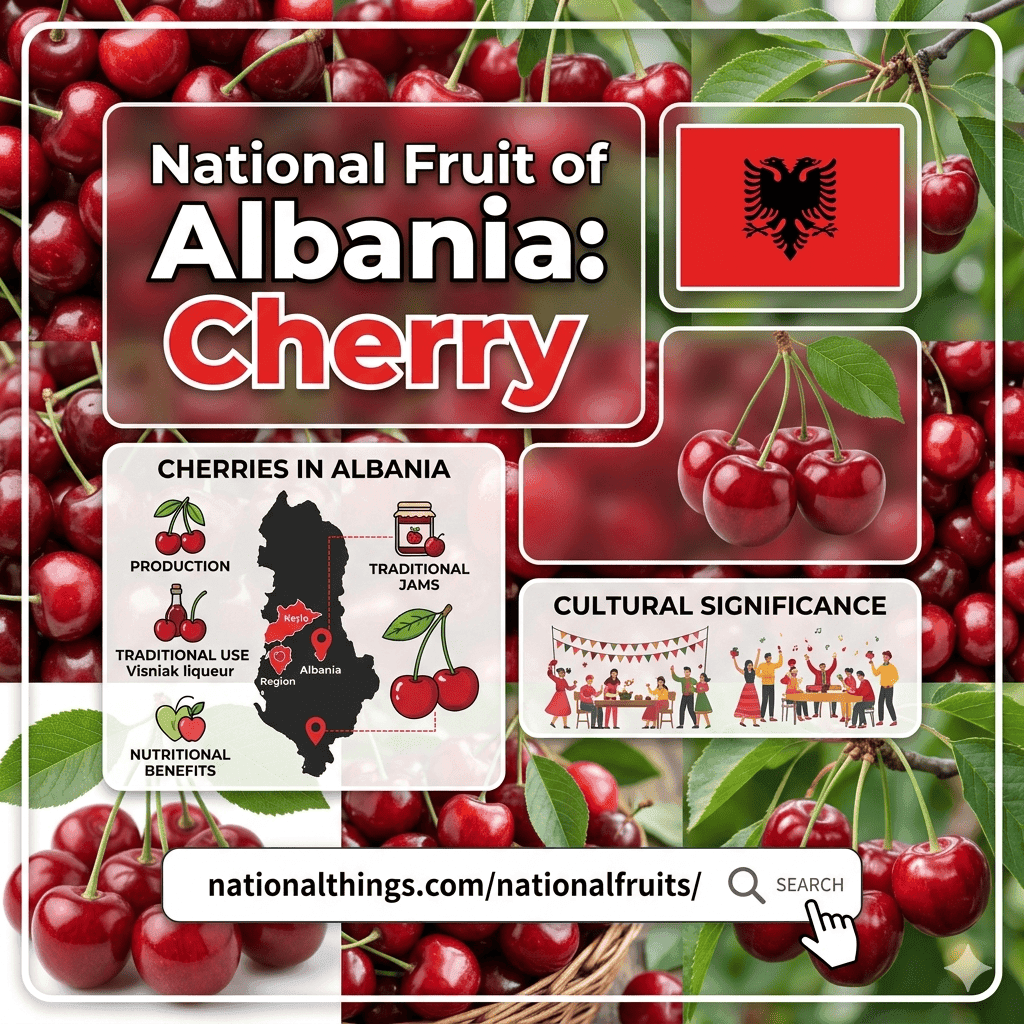 National Fruit of Albania Cherry: Meaning and History