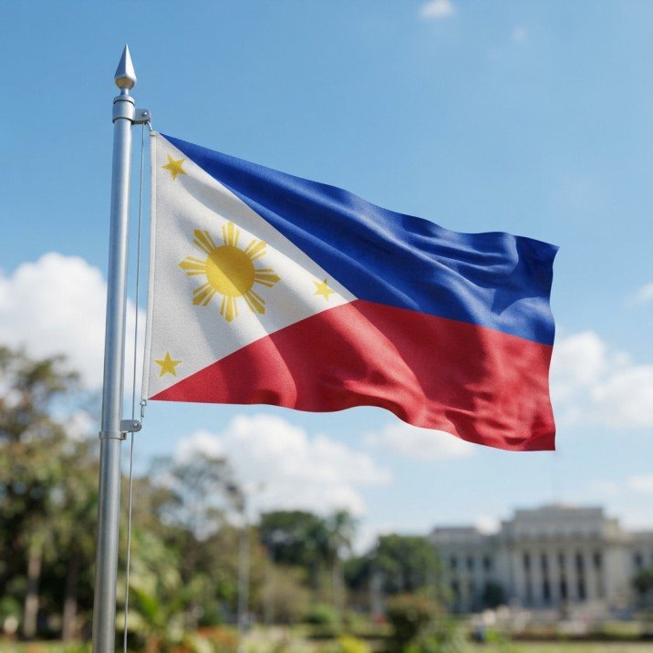 National Flag of Philippine