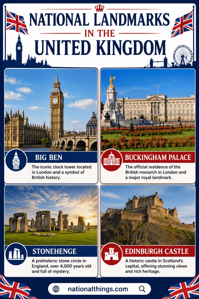 National landmarks in the United Kingdom