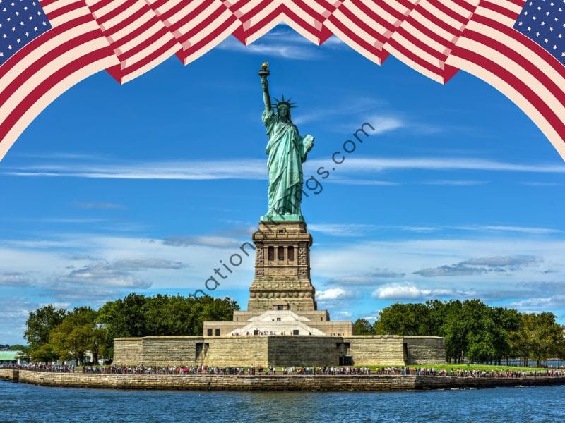 Statue of Liberty is the National Landmark of United State