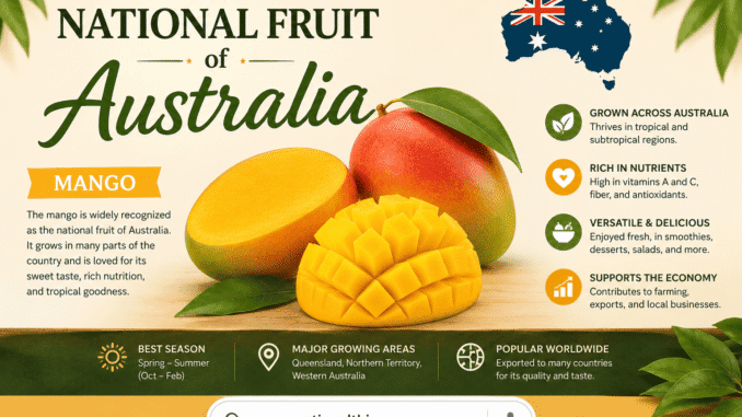 What Is the National Fruit of Australia