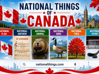 What are National Things of Canada