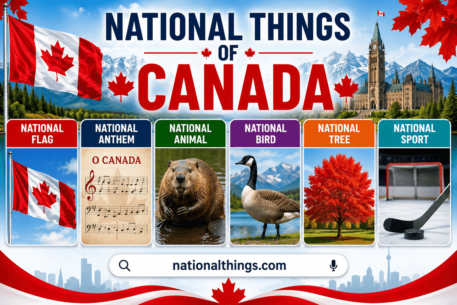 National Things of Canada: History, Meaning, and Pictures