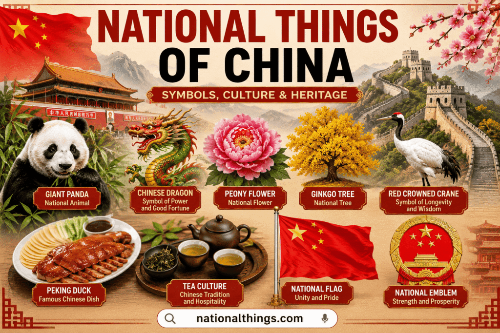 What are the National Things of China