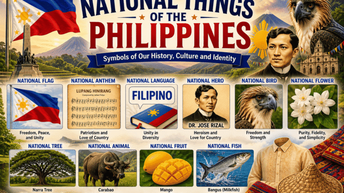 What are the National Things of Philippines
