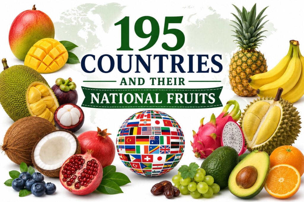 195 Countries and Their National Fruits