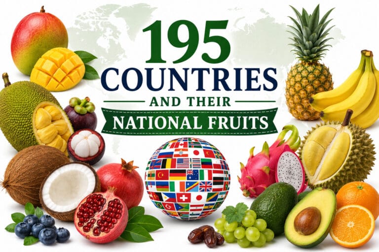 195 Countries and Their National Fruits