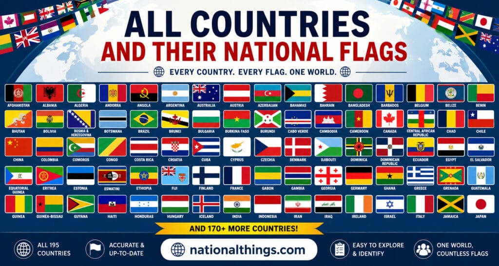 All Countries and Their National Flags