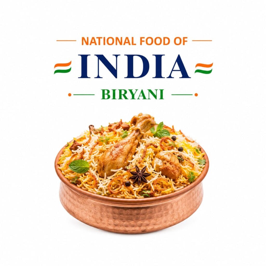 Biryani is the National Food of India