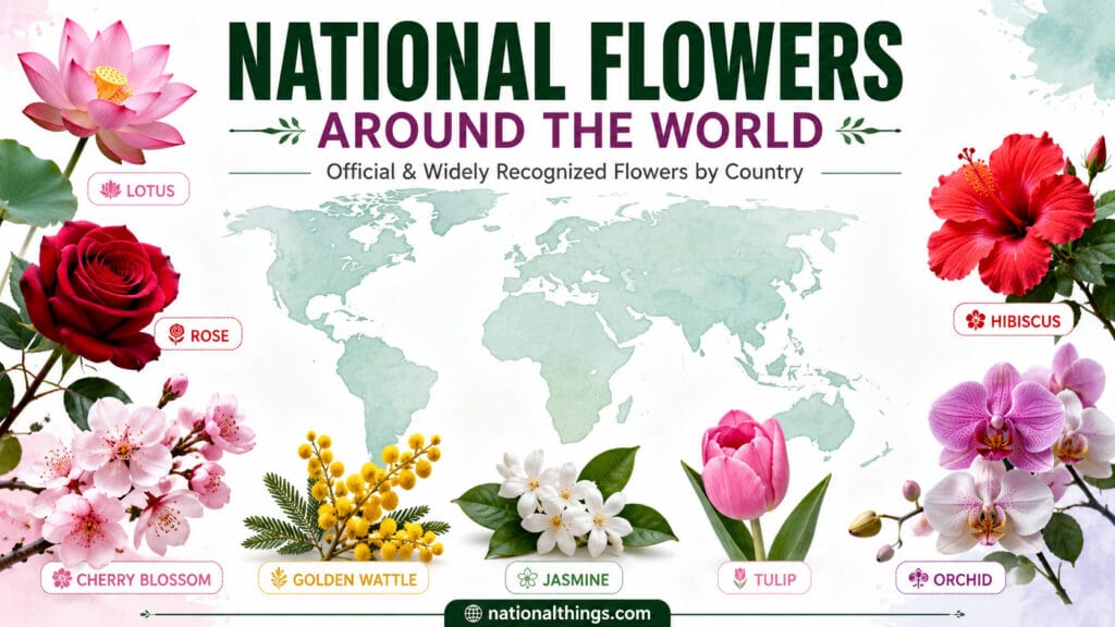 Countries and Their National Flowers