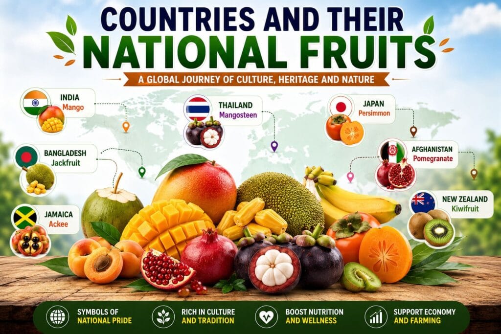 Countries and their National Fruits Explained