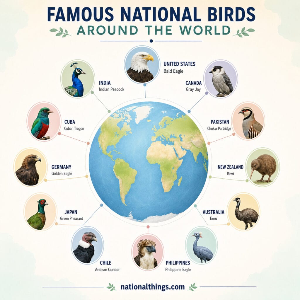 Famous National Birds around the World