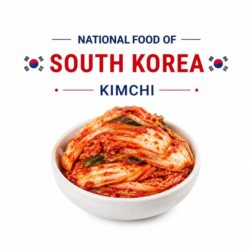 Kimchi is the National Food of South Korea
