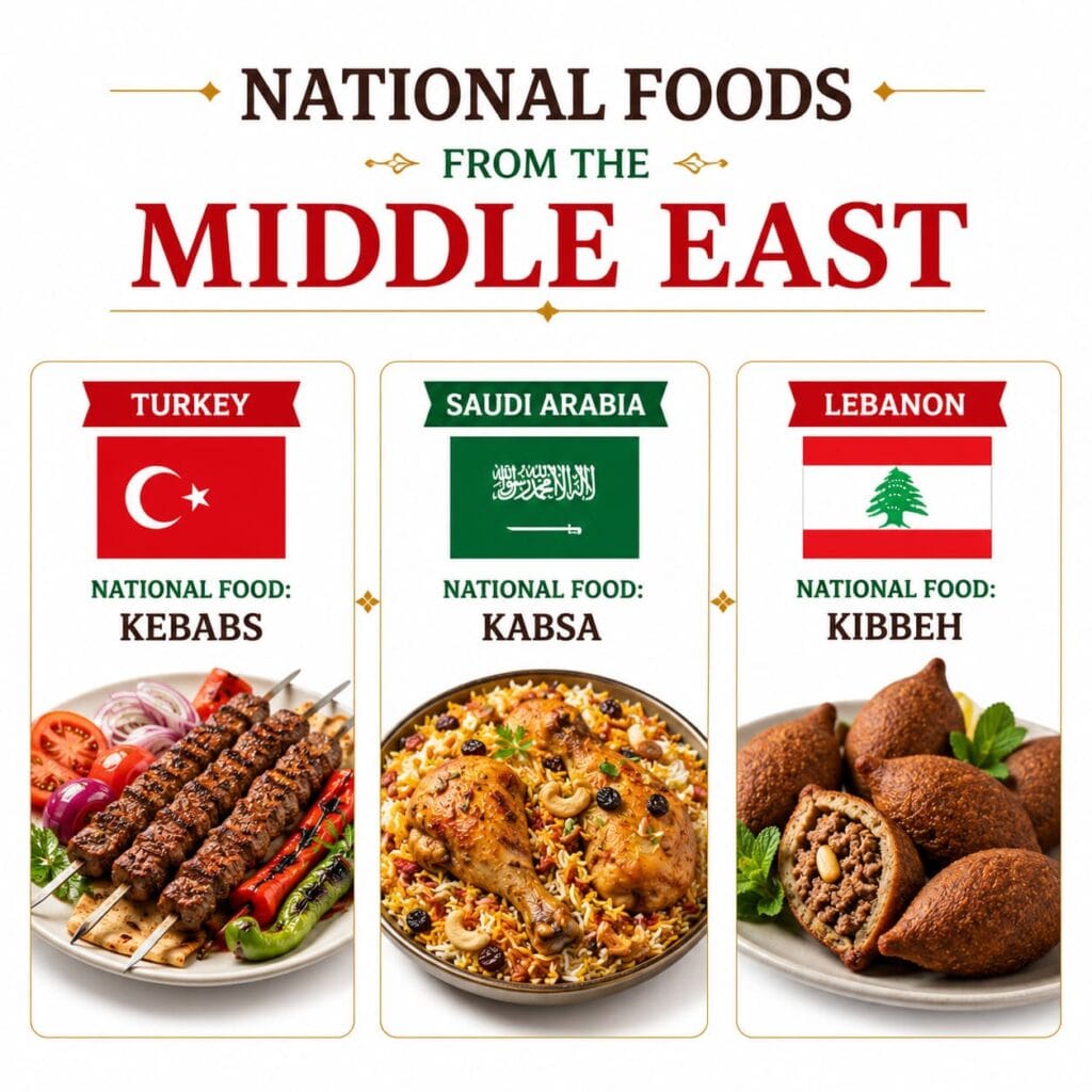 National Foods from the Middle East