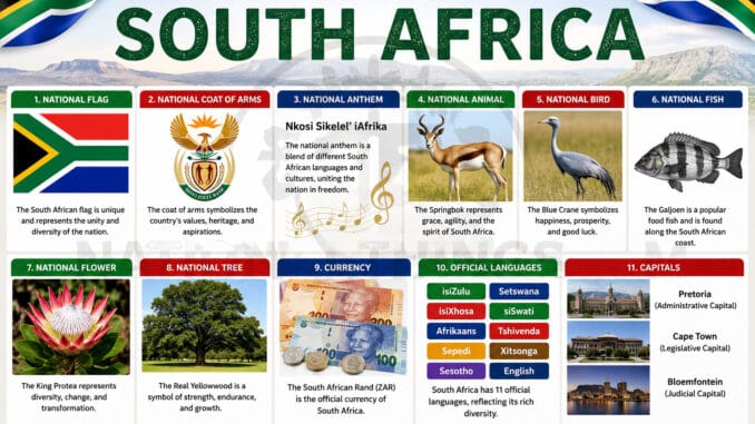 National Symbols of South Africa National Symbols of South Africa