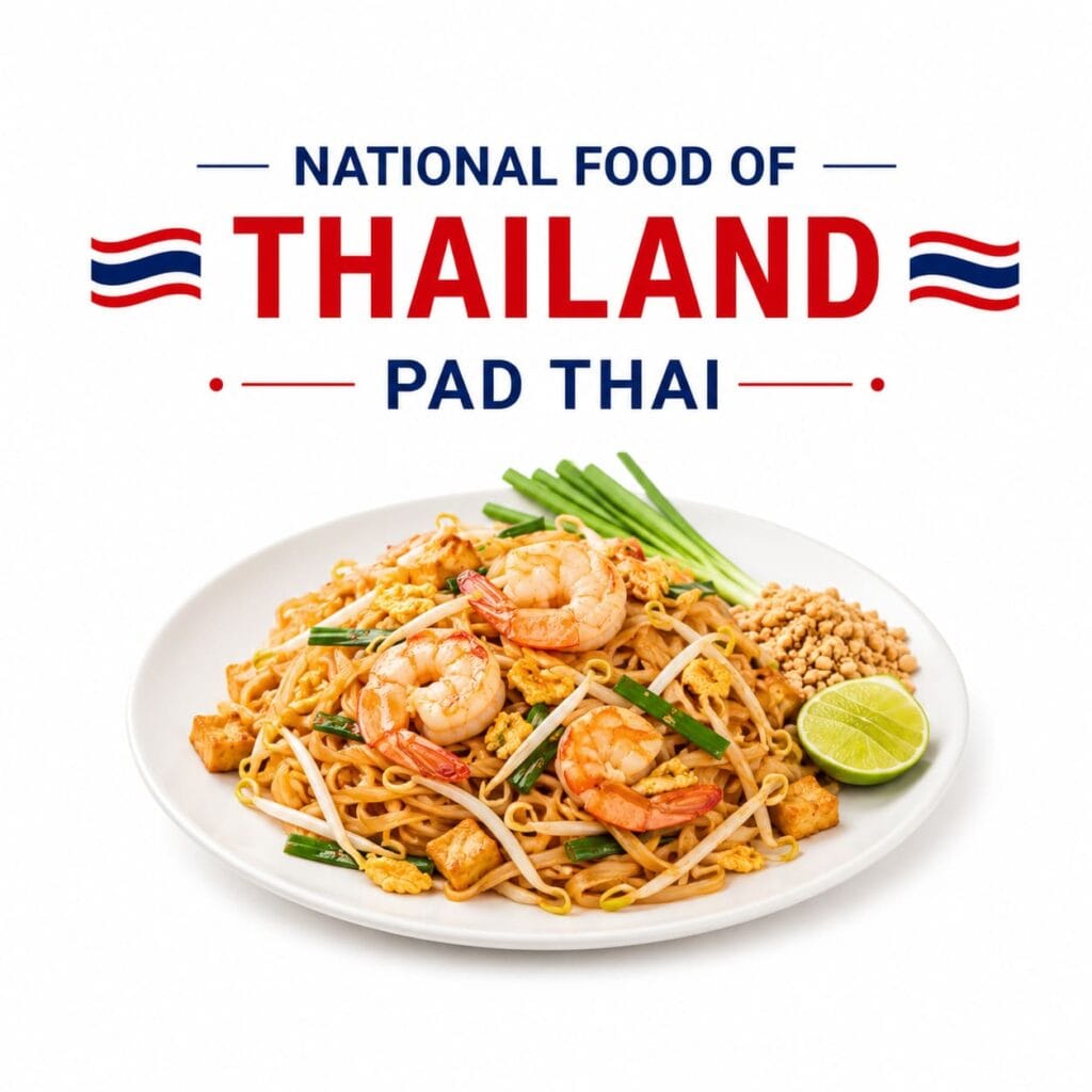Pad Thai is the National Food of Thailand