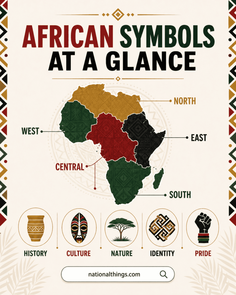 African Countries National Symbols with Meanings and History