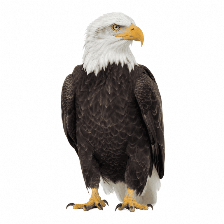 Discover the bald eagle, national bird of the USA, with facts about its symbolism, habitat, diet, speed, lifespan, and national importance.