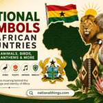 Explore national symbols of African countries with clear meanings, including flags, animals, plants, emblems, identity, and shared values.