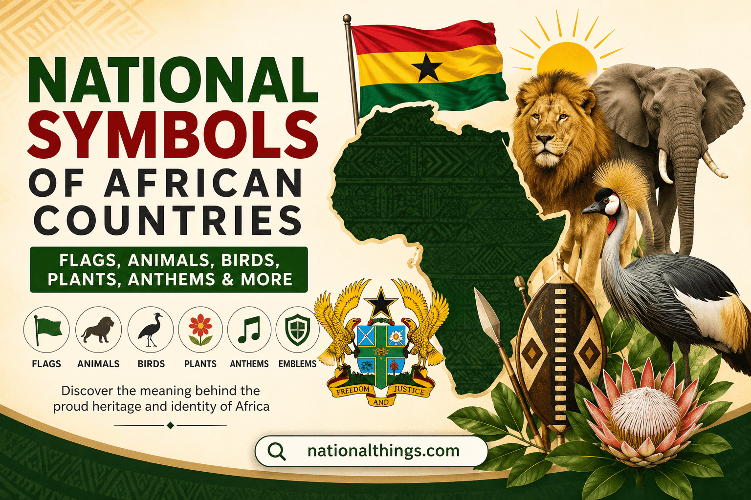 National Symbols of African Countries: Explained with Meanings