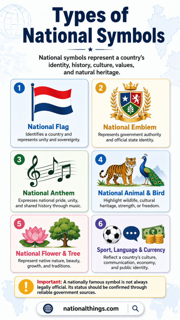 Types of National Symbols Explained with Meanings
