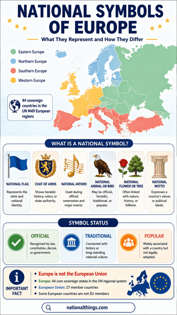 National Symbols of European Countries