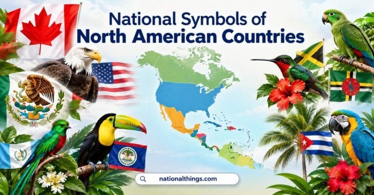 National Symbols of North American Countries