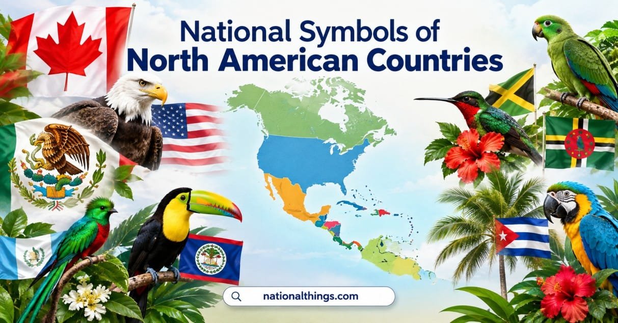 National Symbols of North American Countries
