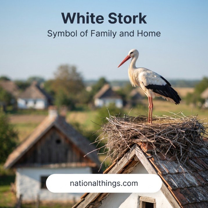 White Stork (Ciconia Ciconia)